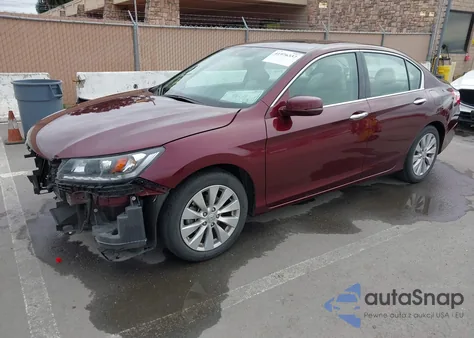 2014 Honda Accord Ex-L V-6 из США, поврежденный, VIN 1HGCR3F80EA020110
